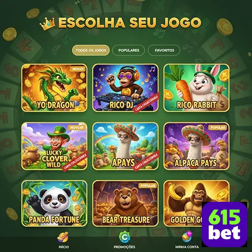 Ilustração de Descubra o aplicativo cassino da 615bet para jogos mobile
