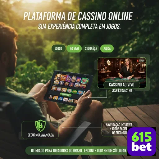 Ilustração de Experimente os melhores bônus no cassino online 615bet