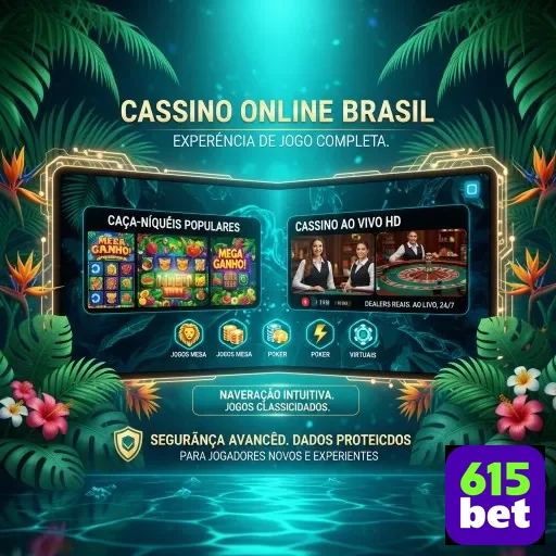 Ilustração de Explore os benefícios VIP da 615bet para jogadores exigentes