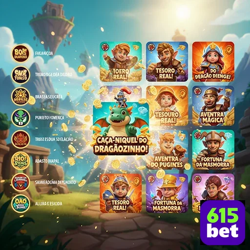 Ilustração de Acesse o cassino online 615bet com agilidade e segurança